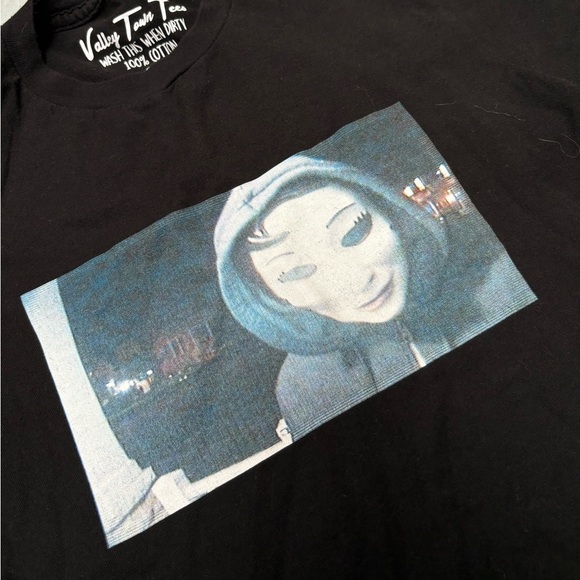 creepy black tshirt - Picture 2 of 3